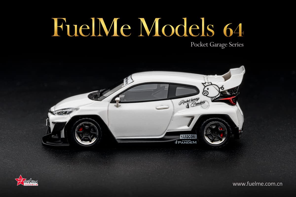Amazon | 1/64 FuelMe トヨタ パンデム pandem GR YARIS ヤリス パール 