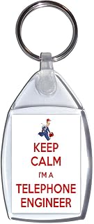 Keep Calm I'm a Telephone Engineer - Keyring