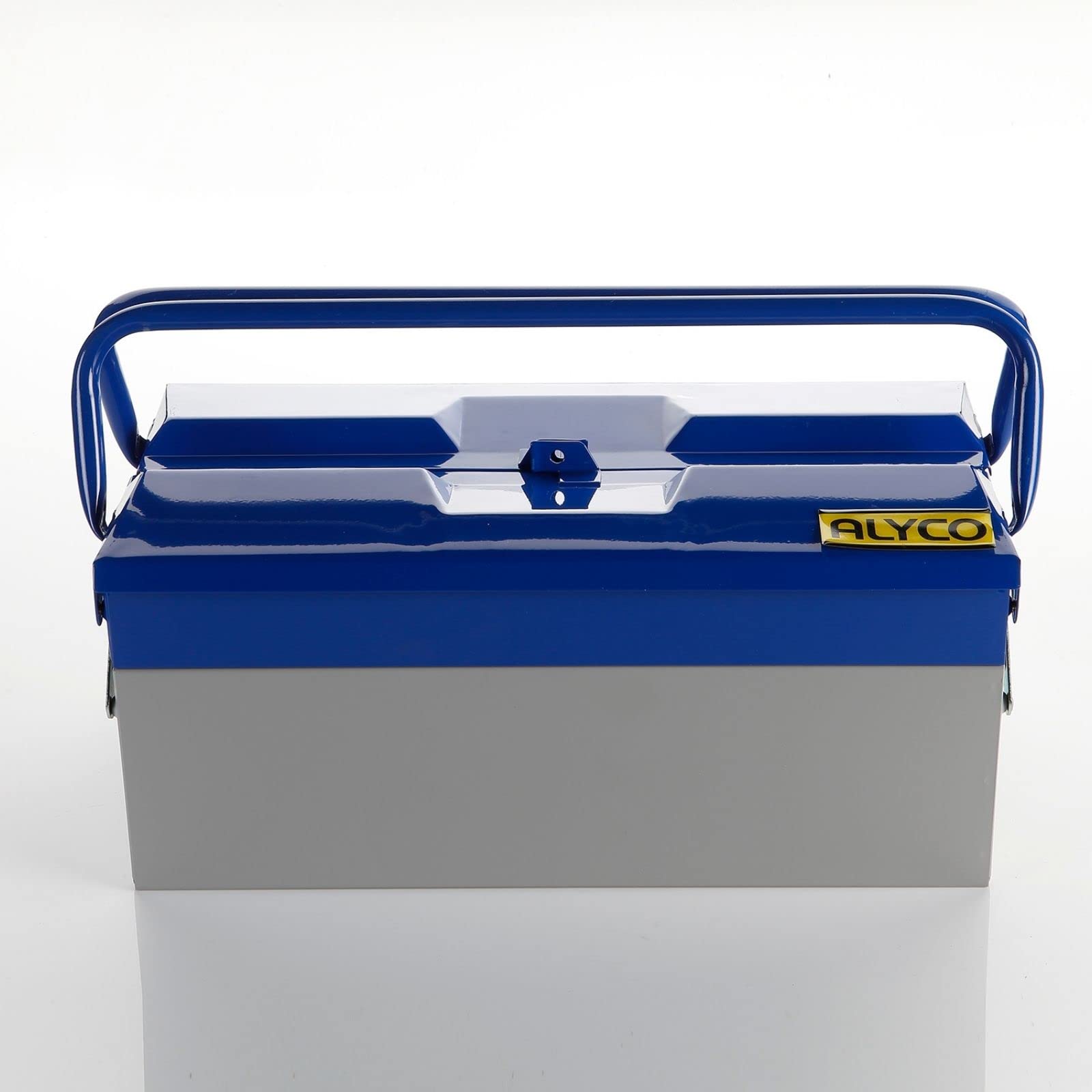 Alyco - Caja Metálica de Herramientas, con 3 Bandejas, 420 mm - 192731