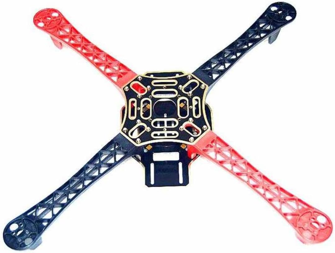 F450 4- Multicopter Quadcopter Kit Frame Compatible with 450 450F QuadX Quad Multicopter KK MWC Drone Model Quadcopter Model UAV Models (without landing gear)