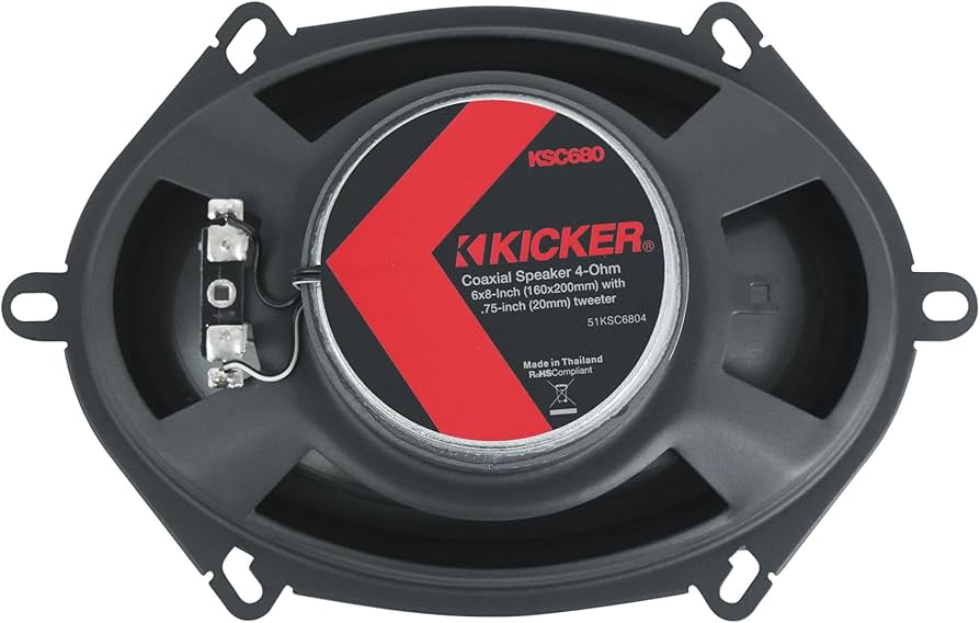Amazon.com: Audiosavings Bundle: (1) Pair Kicker 51KSS6804 6x8