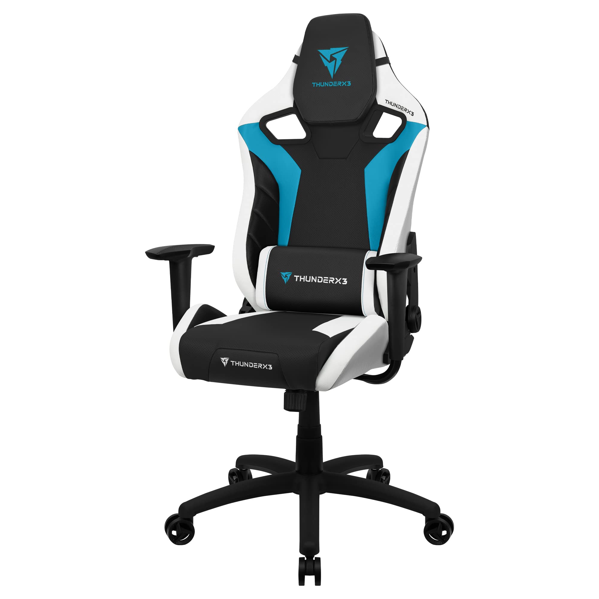 Chaise de Jeu ThunderX3 XC3BB Ergonomique en Noir et Bleu