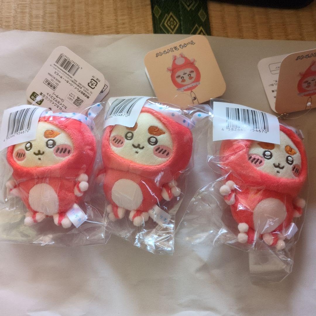 Amazon.co.jp: ちかわタコいかくじD賞シーサー3個セット