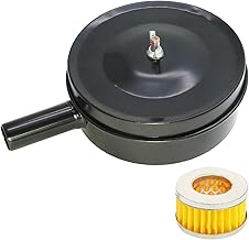 1/2" PT Air Compressor Silencer Filter 20mm (0.8") Thread Metal Air Compressor Intake Filter Sound Muffler