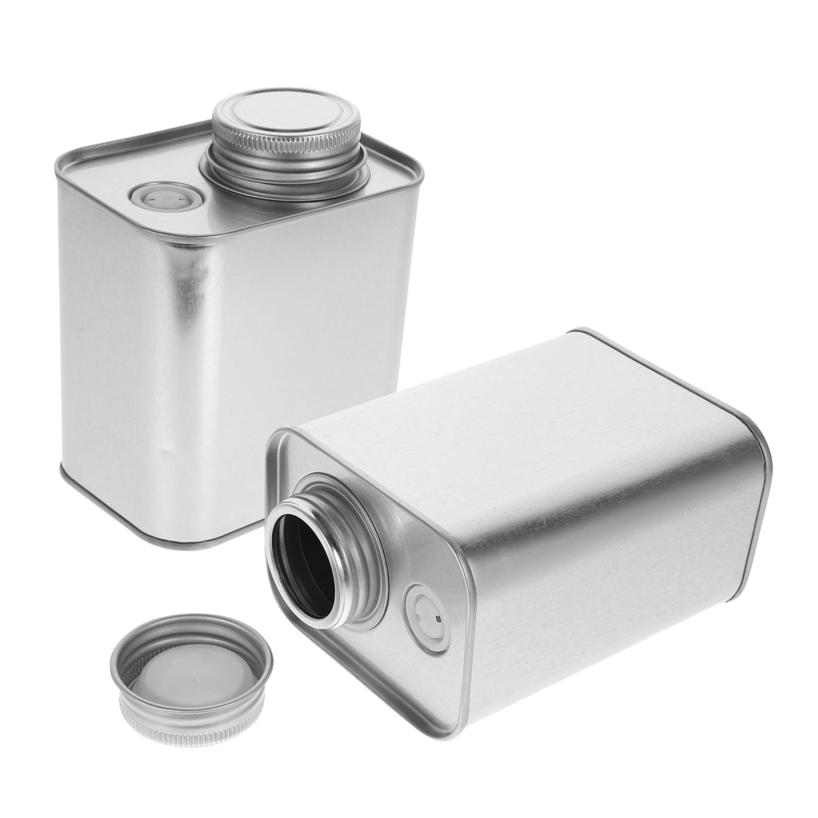 Healeved 6piezas Bote Hermético De Café De Inoxidable Recipiente De Almacenamiento Para Café Té y Granos Diseño Compacto y Duradero Para Cocina y Uso Diario