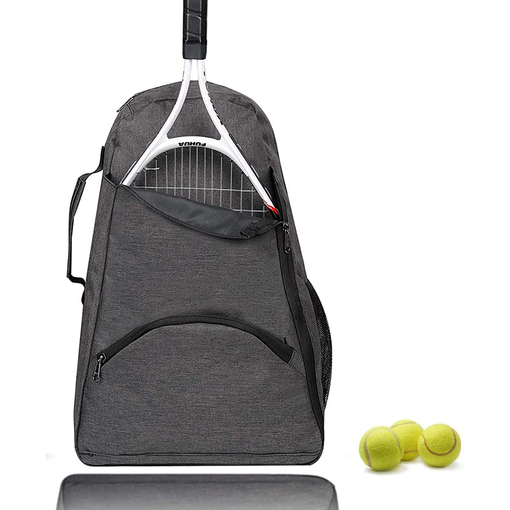Tennis Racket Backpack,Tennis Bag,Tennis & Racquet Sports Bag, Tennis Racket Bag for Pickleball/Tennis/Racket Ball,Men/Women/Teens/Kids Tennis Racket Backpack (12 x 6.5 x 18 Inch)