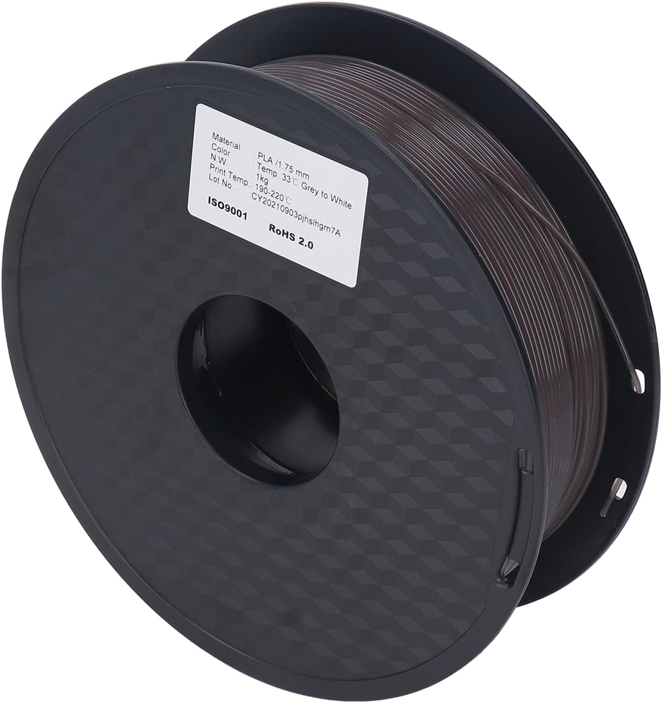 PLA 3D Printer Filament, 1.75mm, and Impact Resistance, Silky Smooth Finish, Minimal Tolerance for FDM Printers