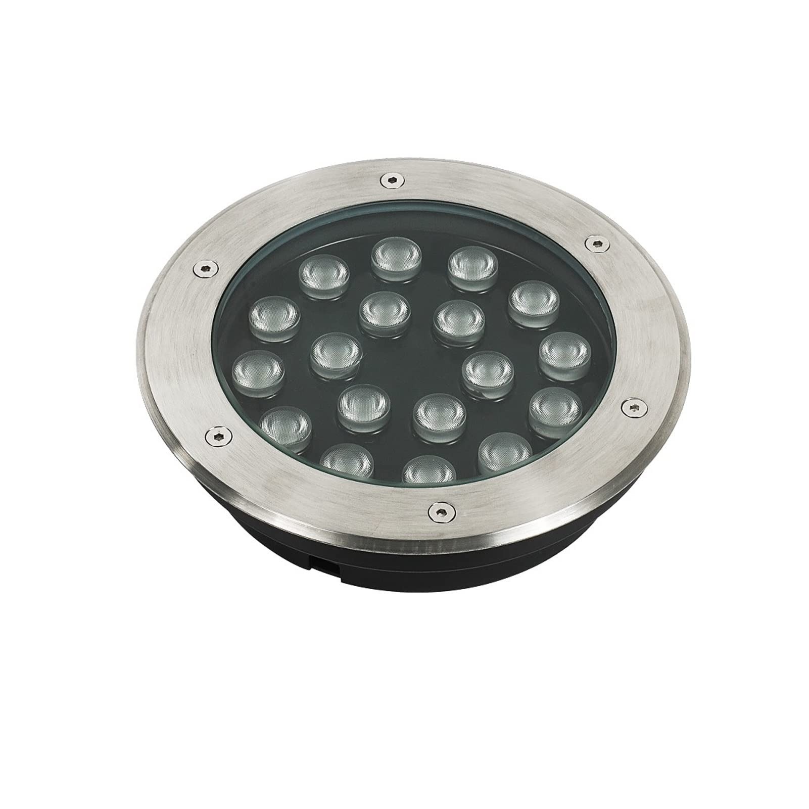 Spot LED encastrable sol extérieur blanc 15W pour illuminer votre allée et terrasse
