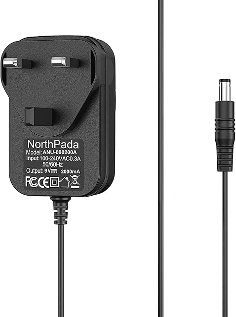 Power Supply Cord 9V AC Adapter for Dymo COLORPOP LabelManager LM 160 LM 220P LM 210D LM 500TS Rhino 6000 5200 4200 LetraTag LT 100H Plus 100T Plus Brother P-Touch PTH110 PT-D210 Label Maker Printer