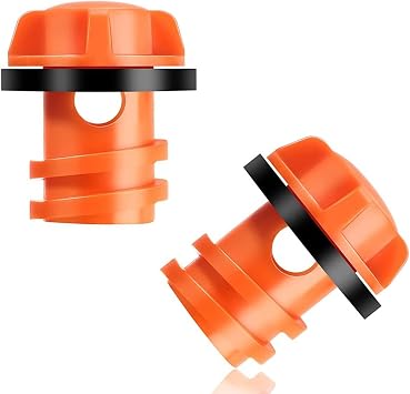 2 Pack Cooler Drain Plugs, Cooler Drain Plug Replacement Compatible with Yeti Roadie, Tundra, Tank Coolers and Fit for RTIC Coolers