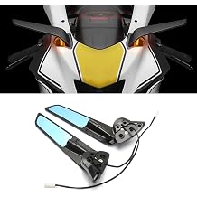 Motorcycle Mirror for YAMAHA YZF R7 Accessory 2021-2025 YZF R6 17-20 YZF R1 2015-2019 Adjustable Rotating Rearview Mirrors With Light
