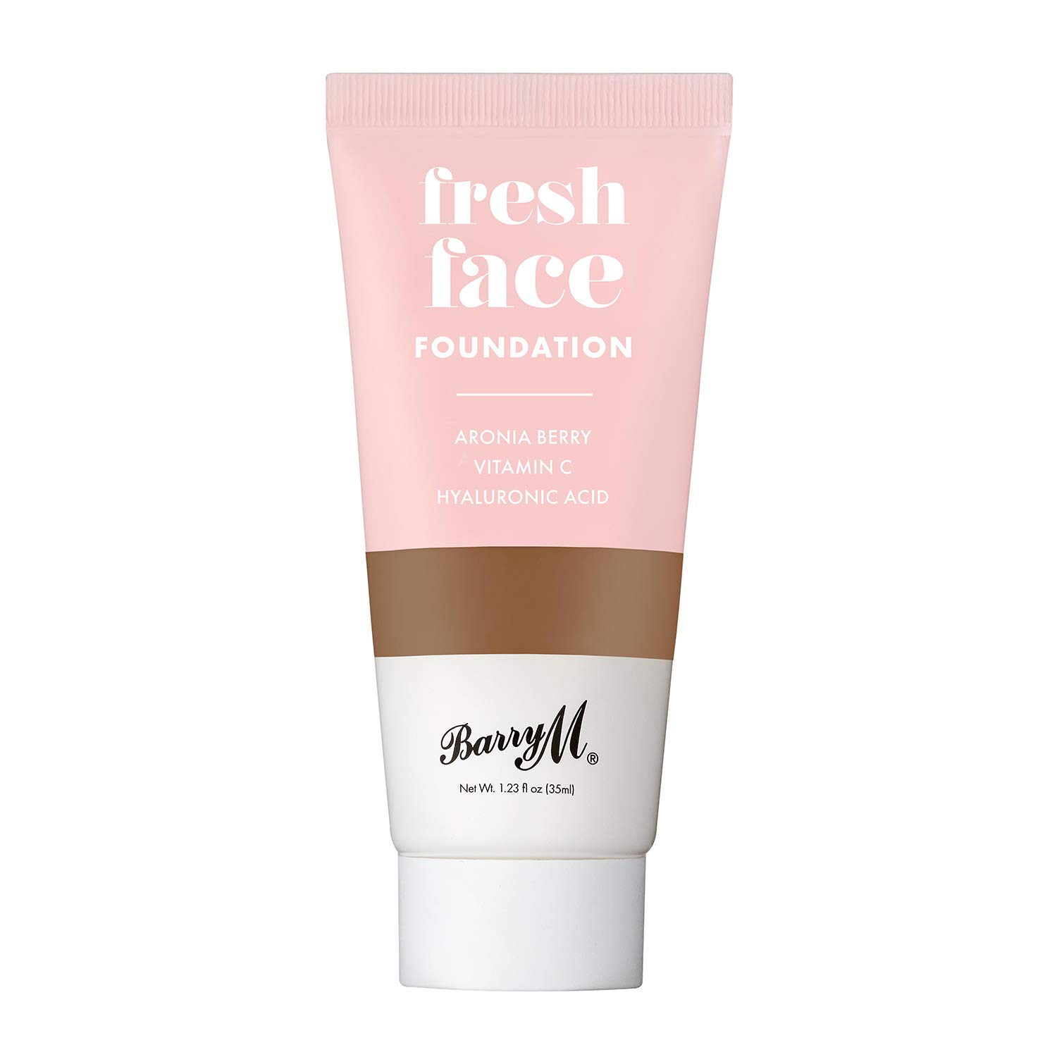 Barry M Cosmetics Fresh Face Lightweight Liquid Foundation Infused With Hyaluronic Acid And Vitamin C, Shade 15