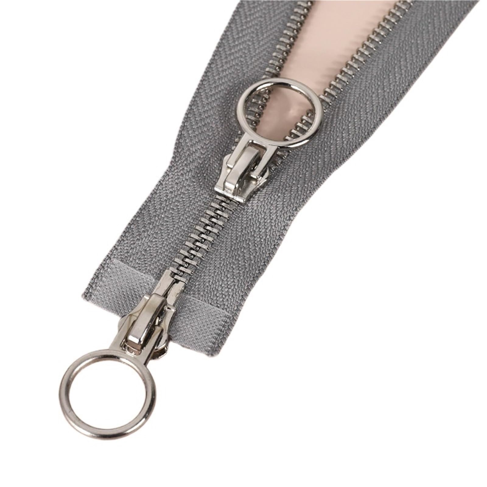 Zippers Sewing, 2-Way Separating Zipper #5 Multicolor 60-150cm(Grey-70cm)