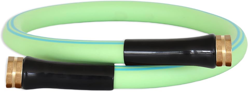 Atlantic Female to Female Short Leader Garden hose 3/4 inch ID 4 ft | for Hose Reel