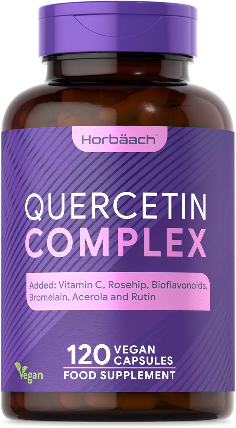 Quercetin Supplement with Bromelain 819mg, 120 count (Pack of 1)