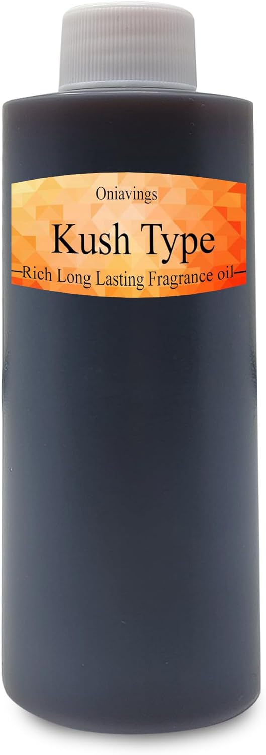 KUSH TYPE BODY OIL ESSENTIAL, FRAGRANCE, EXCELLENT QUALITY,AND STRONG AROMA KUSH Body Oil Scented Fragrance (10oz)