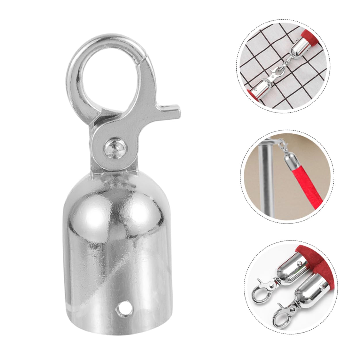 20pcs Rope End Stopper Easy Install Cord Locks for Banister Rails Welcome Versatile Guardrail Caps for Enhanced Safety Aesthetics