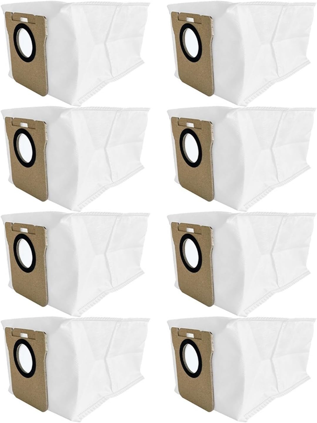 spare Dust Bag, Compatible For Xiaomi Mijia B101CN， Robot Vacuum Cleaner Replacement Part（8pcs)
