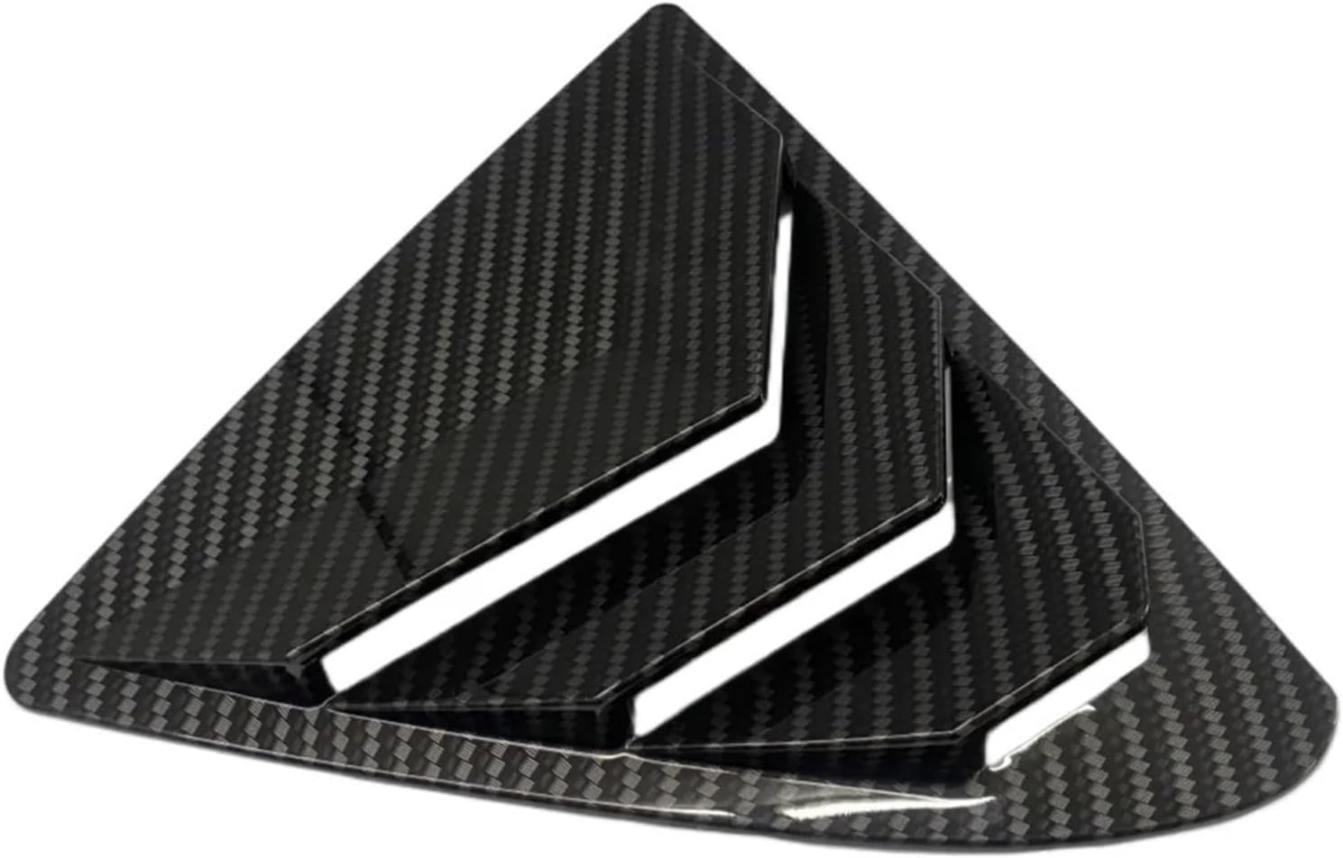 Car Rear Louver Window Side Shutter Cover for Lexus IS300 IS250 200t 2013-2020 Trim Sticker Vent Scoop ABS Carbon Fiber(Matte Black)