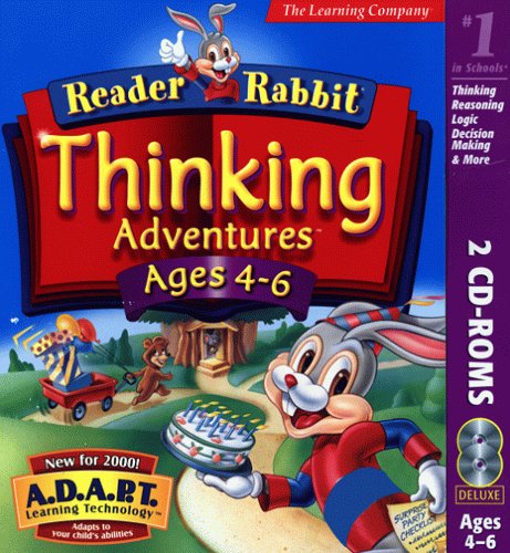 Reader Rabbit Thinking Adventures Ages 4-6