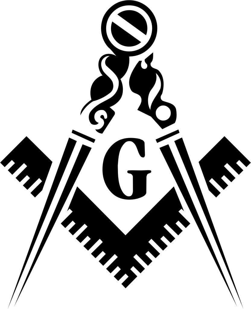 Compass, Ruler Masons Masonic Rubber Stamps Custom Stamps