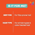 Matrix Mega Sleek Anti-Frizz Sulfate-Free Smoothing Shampoo for All Frizzy Hair, Professional Formula, For Humidity & Static Protection