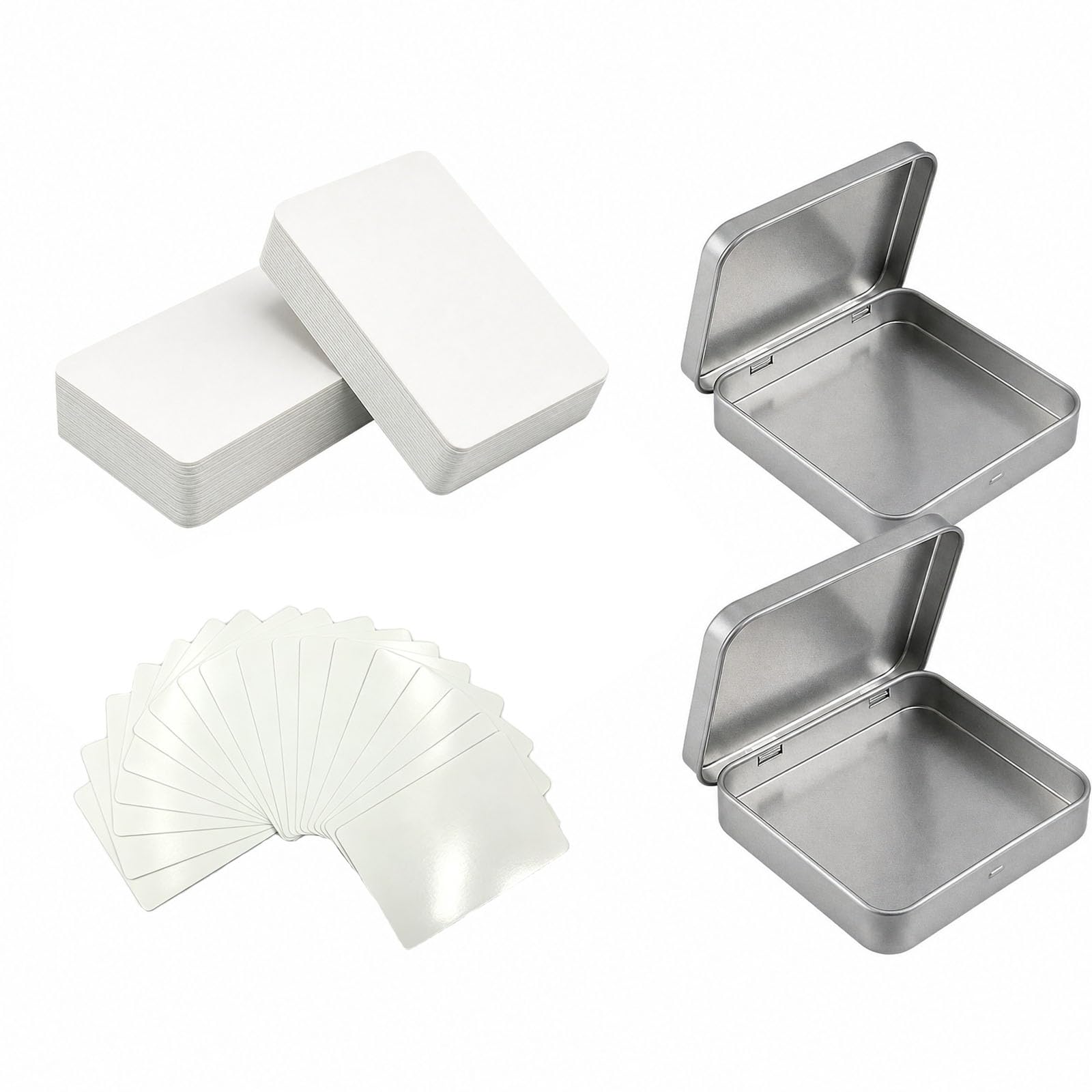 BOFYTR 108 Blank Playing Cards, 2 Decks of 54 Customisable Cards