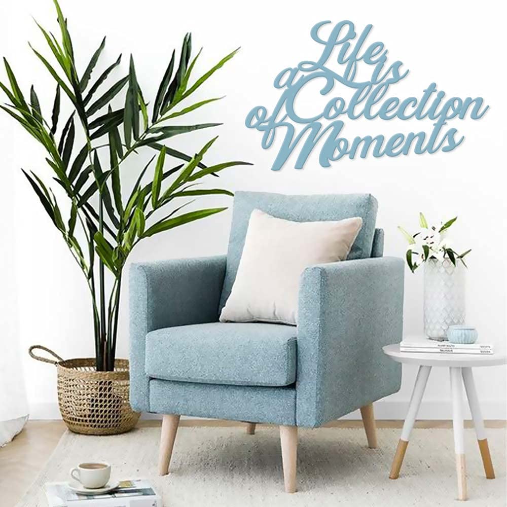 Declea Home Decor Letrero de madera Life is para la cocina, la casa, la tienda, decoración de pared de madera