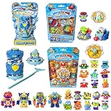 SuperThings Power Machines – Blíster 10 Pack y 16 Sets Sorpresa | Contiene Blister 10 Pack, 1 Battle Spinner, 1 Blíster Power Jet, 10 One Pack y 4 PowerBot | Juguetes y Regalos para Niños