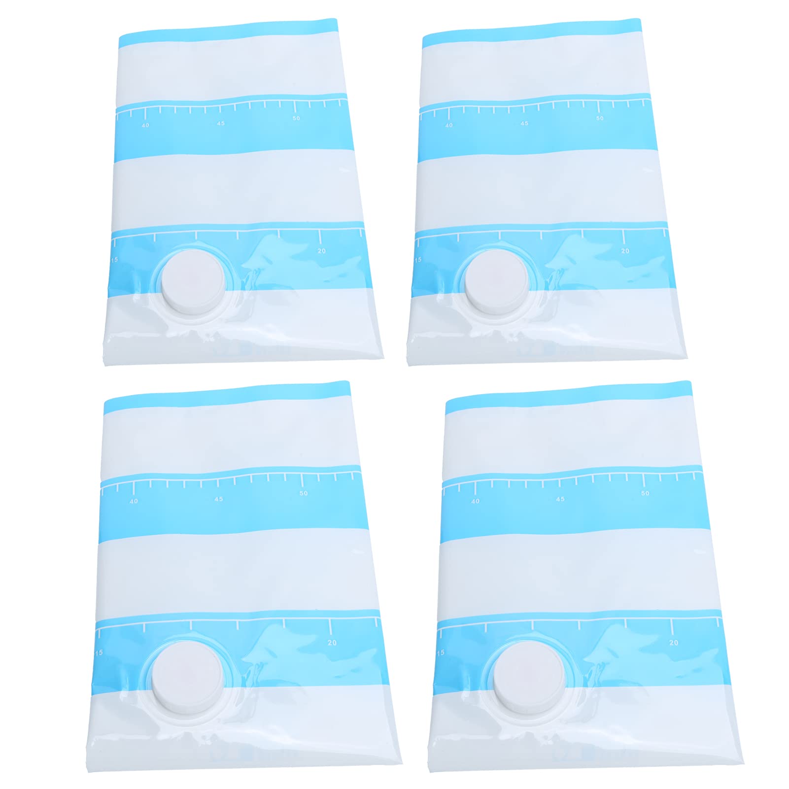 Sacco sottovuoto da viaggio Sacchetti riutilizzabili per coperte e trapunte con ingresso d'aria da 3,5 cm (80 * 60 cm)