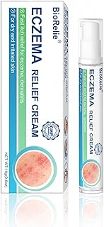 Eczema Cream 18g, Fast Relief for Itchy, Moisturiser for Dry Irritated Eczema-Prone Skin, for Dermatitis and Psoriasis, Eczema Cream for Adults,Hydrate