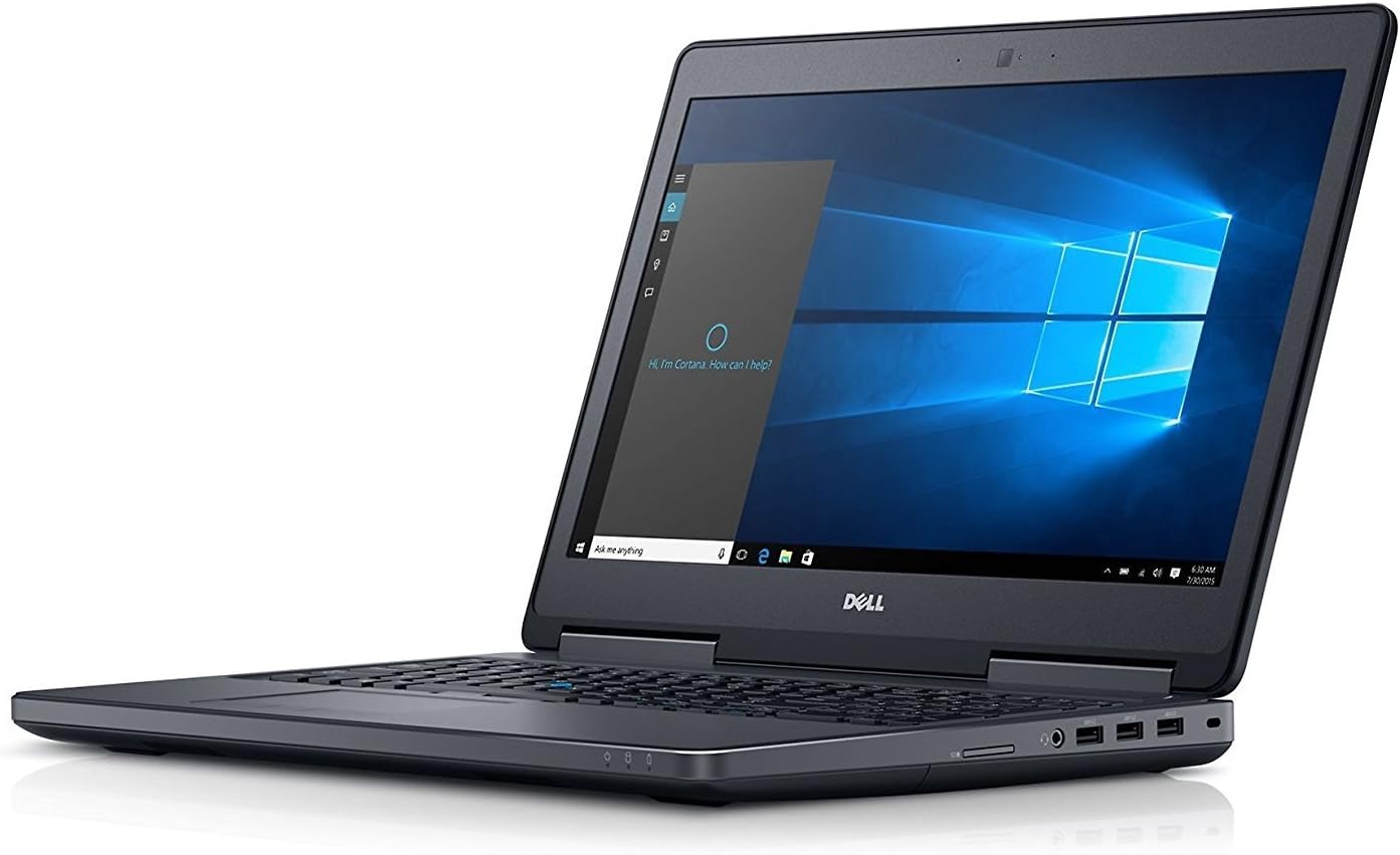 DELL Precision M7510 Core i7-6820HQ 2.7GHZ AMD FirePro W5170M 64GB DDR4 512GB SSD 15.6" (1920x1080) Win 10 Pro 3 Year Manufacturer Warranty