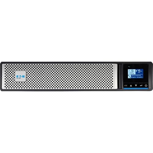 Eaton 5PX G2 1950VA 1950W 120V Line-Interactive UPS - 6 NEMA 5-20R, 1 L5-20R Outlets, Cybersecure Network Card Included, Extended Run, 2U Rack/Tower