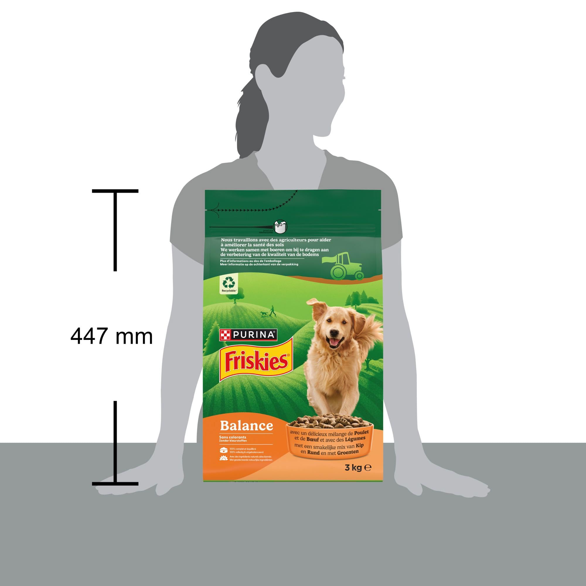 FRISKIES Karma dla psa Waga Kurczak Warzywa 3KG