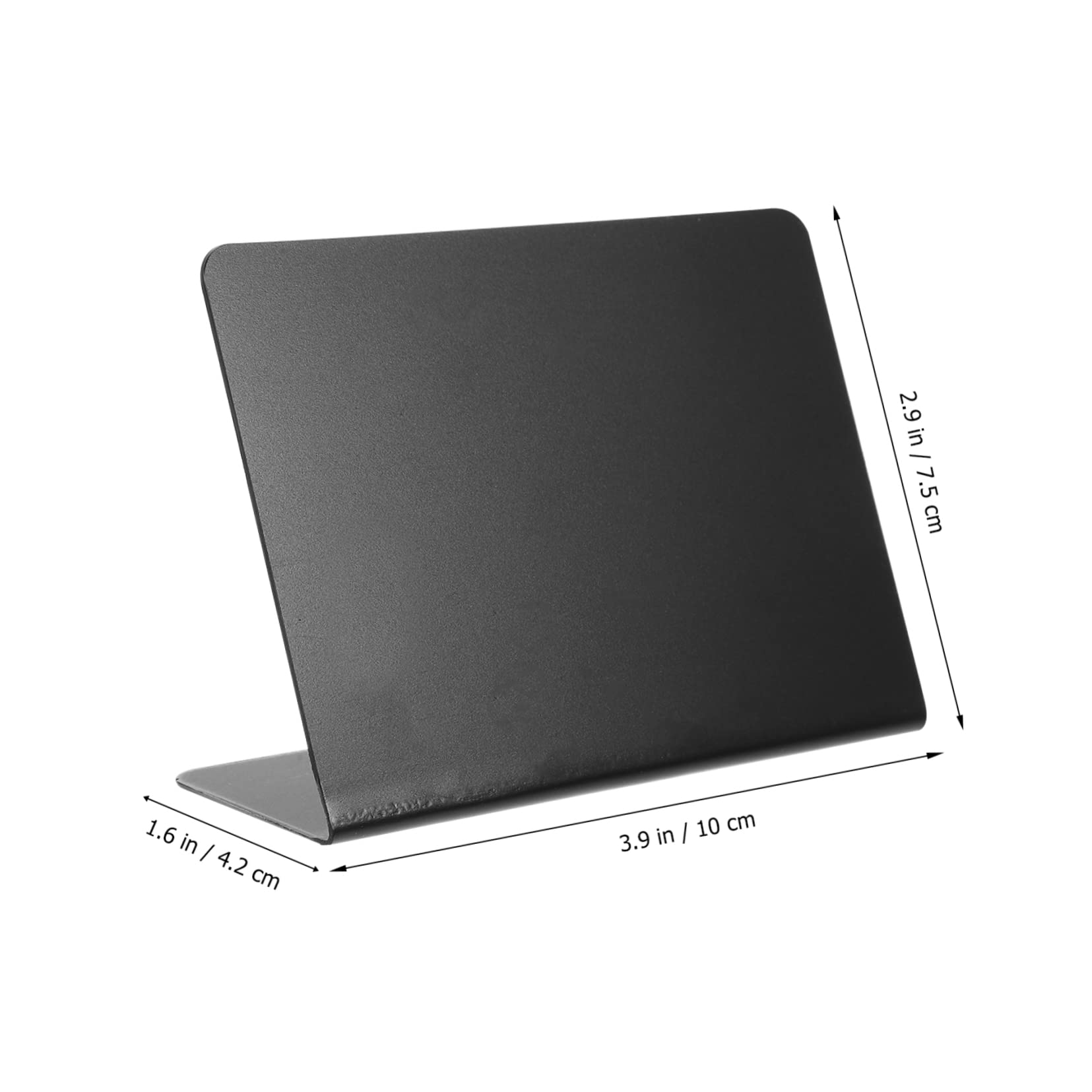 SHINEOFI 3 Sätze Löschbare Nachrichtentafel Süße Kreidetafel Schulschild Mini Whiteboard Trocken Abwischbares Zubehör Tisch Trockenlöschtafel Dekorative Tafeln 10 Stück * 3