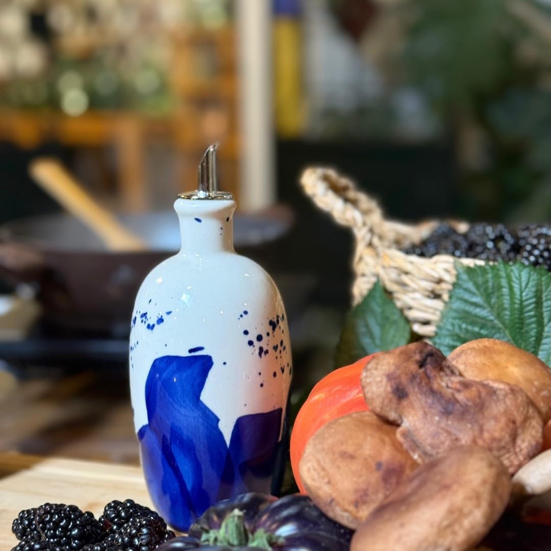 Monsieur Pegó | Oliwa z oliwek z pierwszego tłoczenia z oliwek - Butelka ceramiczna 250 ml.