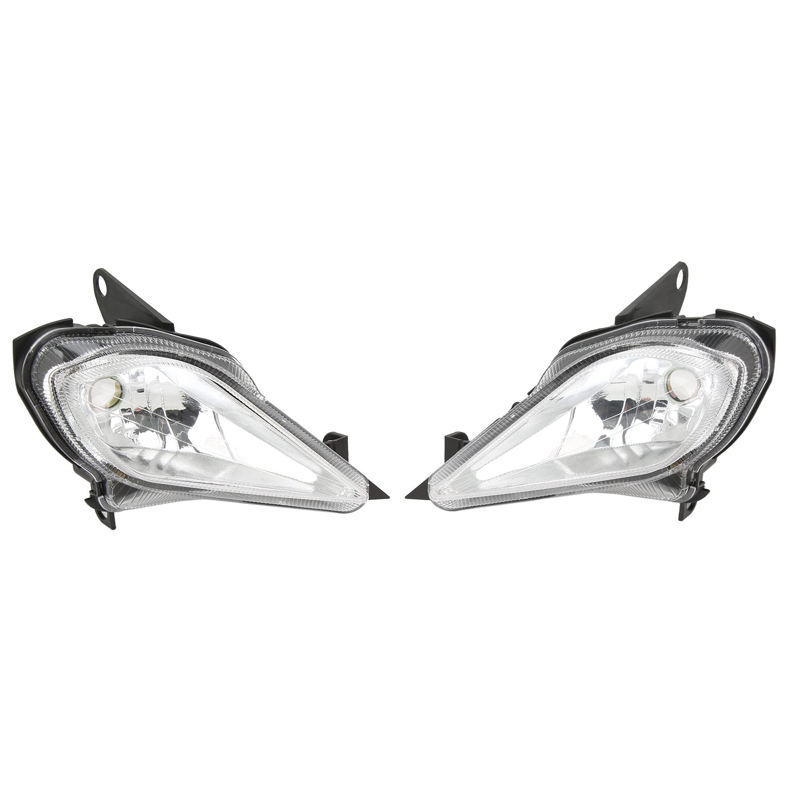 Dla montaż Reflektorów ABS PC ATV Obudowa Reflektora 2 szt. Lewy Prawy Wodoodporny Bez żarówki Dla 250 350 700 Wolverine 350 450 YFZ450 Zawodników