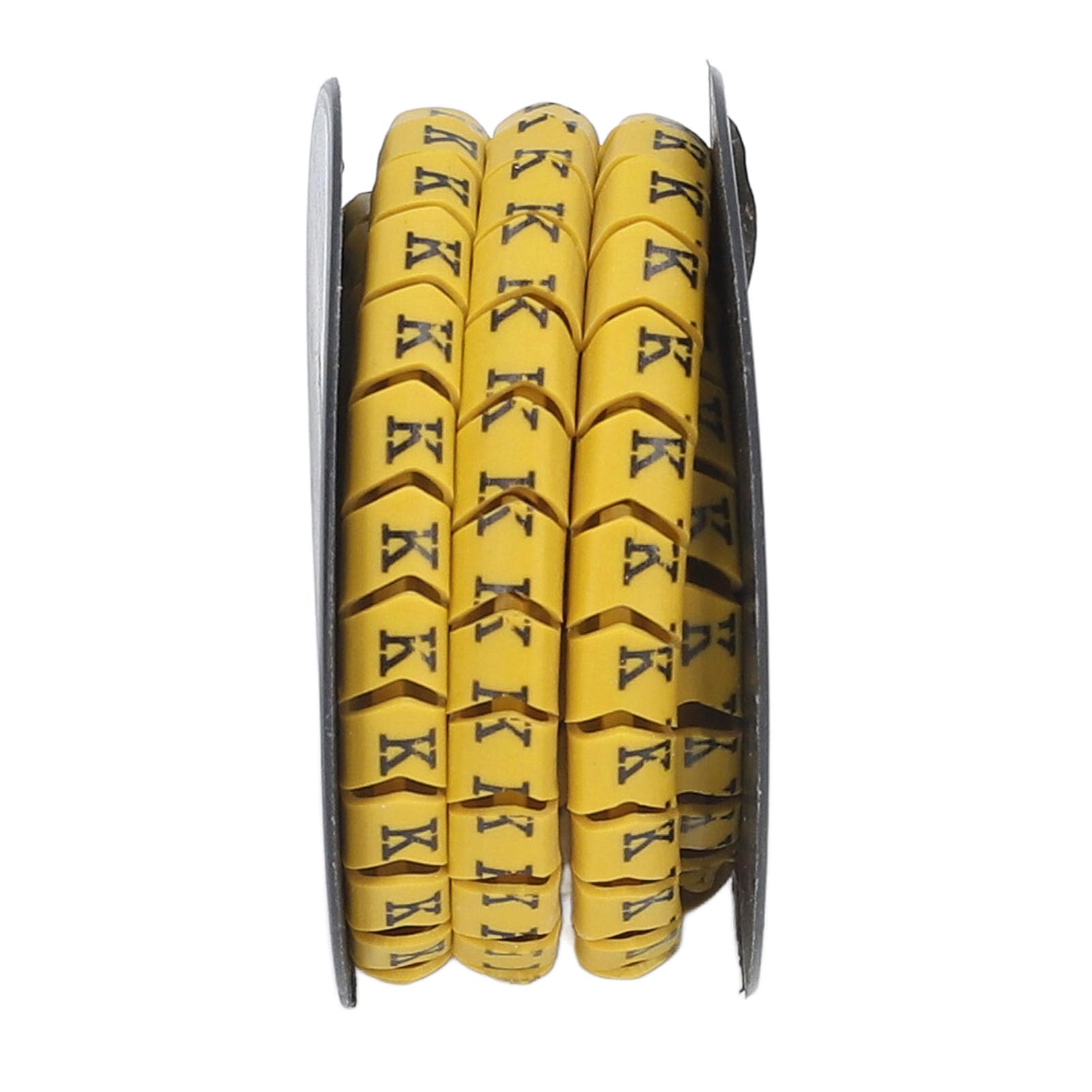 Segnacavi Lettera 26PCS Set Segnacavi a tubo Numero di lettere EC Marcatura in PVC dalla A alla Z Segnacavi codificati (6m²)