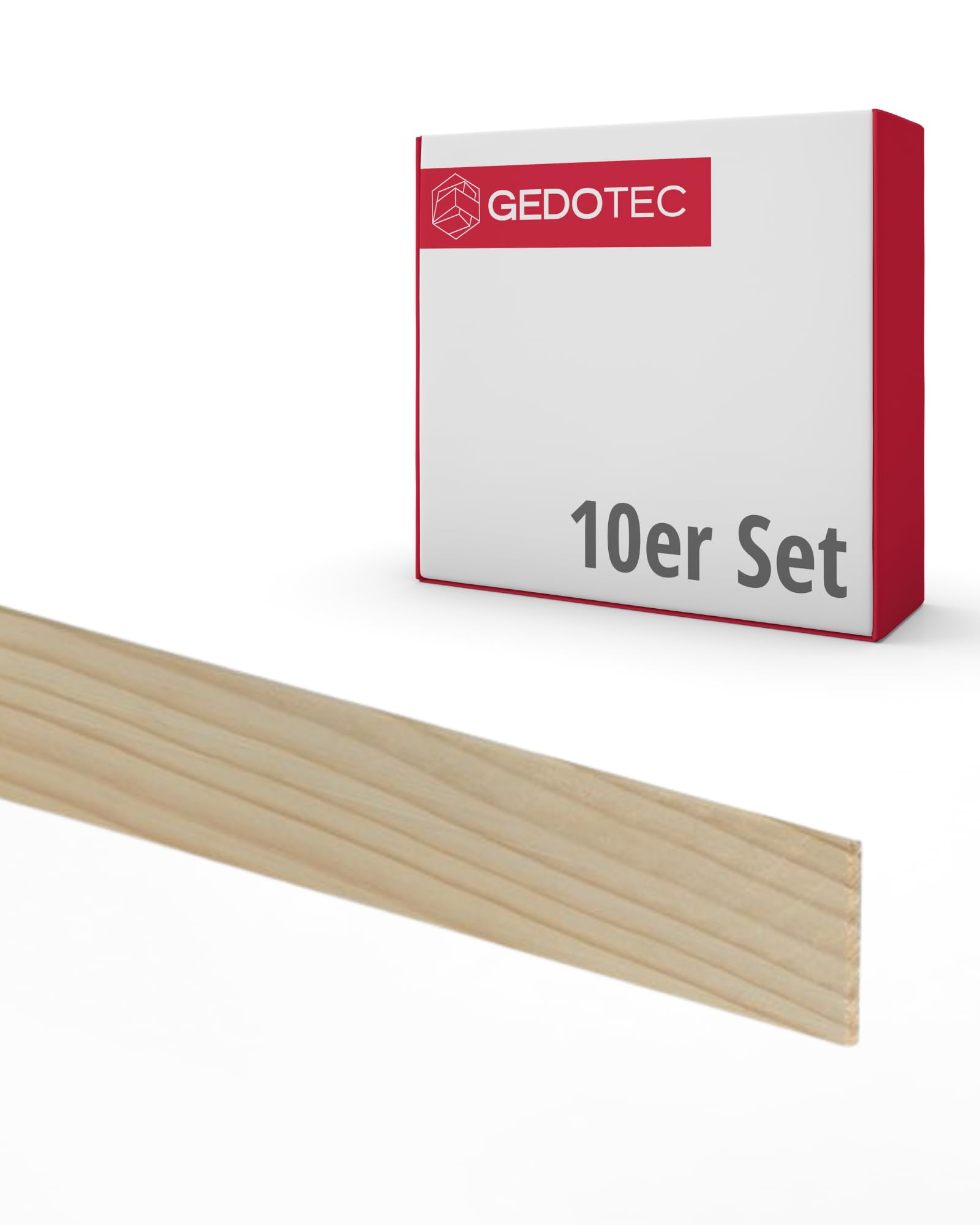 Gedotec Wooden Strips - Wooden Boards For Building Craft Blocks 100 Cm Long 5 Pieces 5 X 60 Mm Basic Versatile Wood For Crafts Of Various Objects For Windowsill Cladding Interior - View #8