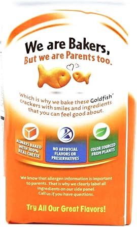 Pepperidge Farm Goldfish Baked Cheddar Snack Crackers - 187g