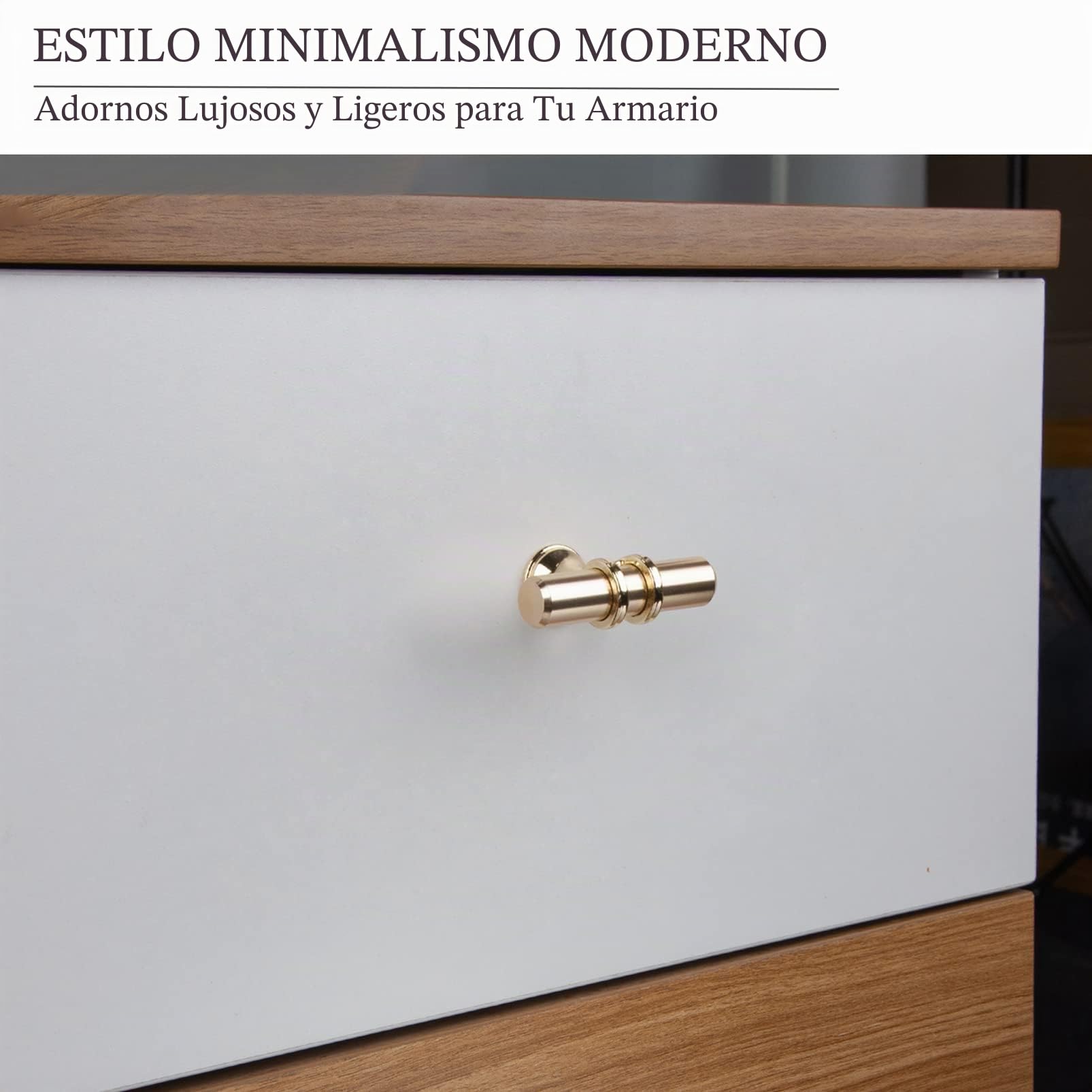 10 Piezas Dorado T Tiradores Cajones, Moderna Tirador Puerta Armario Solo Agujero Aleación de Zinc Sturdyy Tiradores Armarios Cocina Para Cajones Muebles Dormitorio Baño Con Tornillos