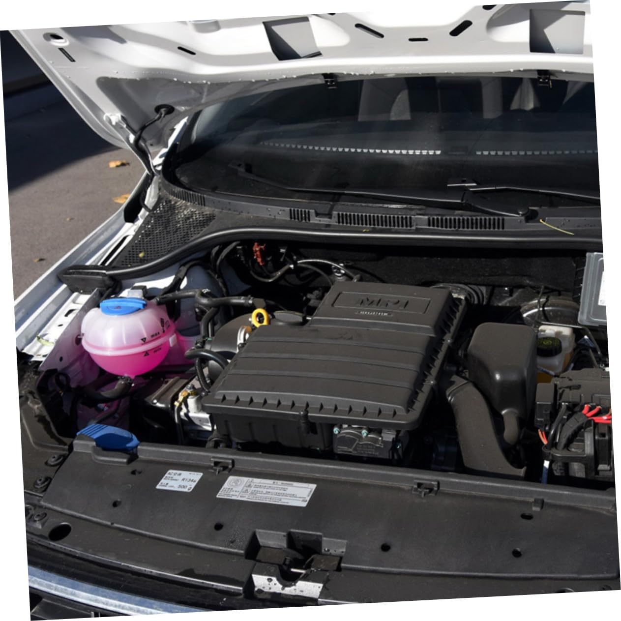 Cabilock Serbatoio di Espansione Radiatore per Auto Vaschetta di Raffreddamento Resistente Facile Installazione Compatibile con Vari Modelli