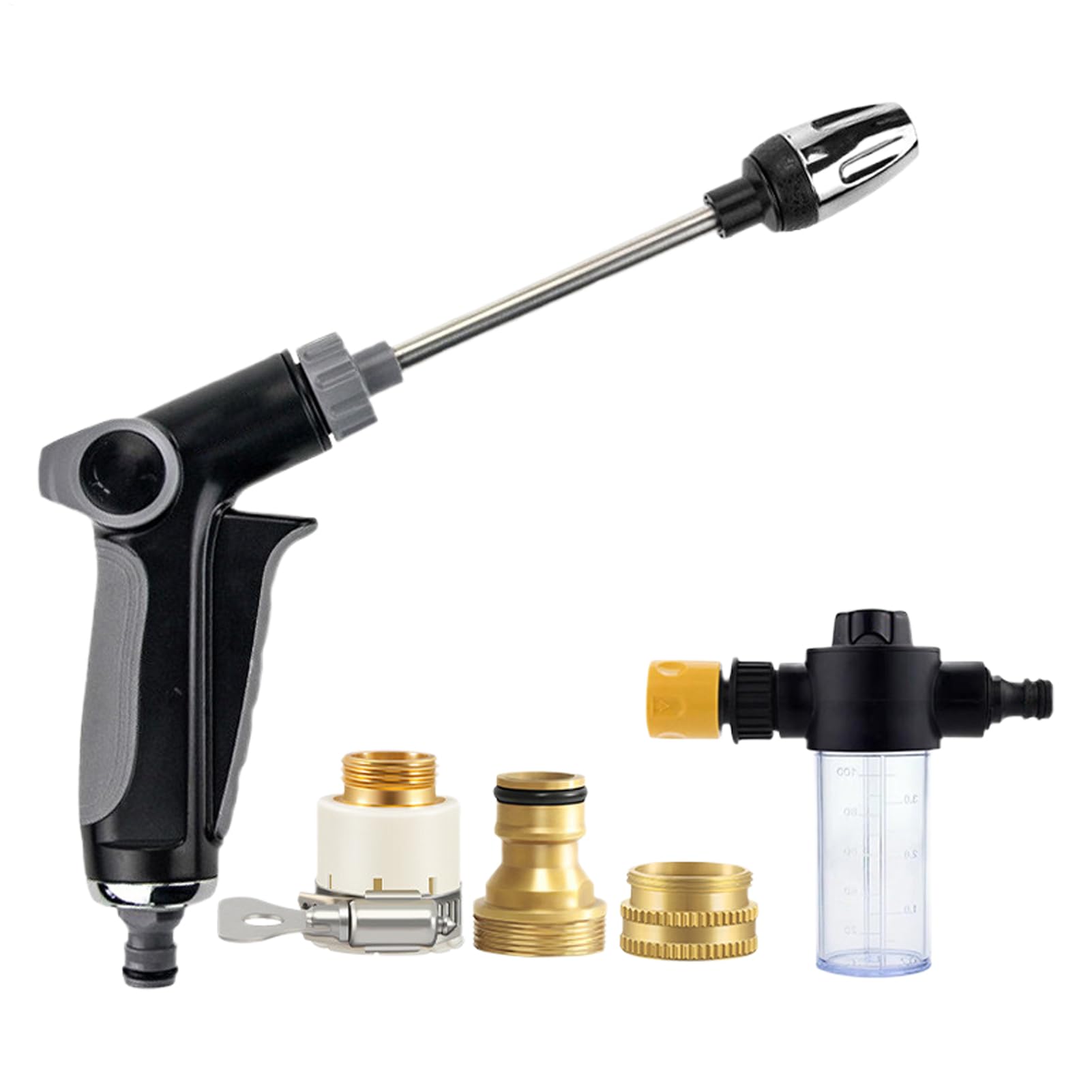 Pulvérisateur de tuyau d'arrosage pour pelouse en plein air et lavage de voiture efficace