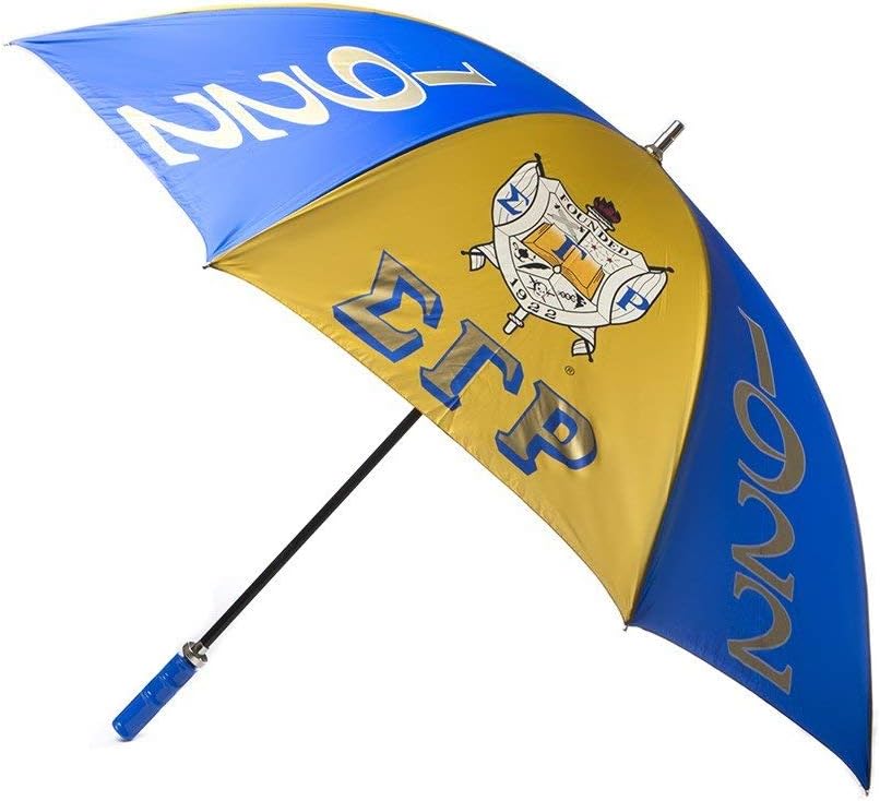 Sigma Gamma Rho Sorority 30inch Jumbo Umbrella Blue
