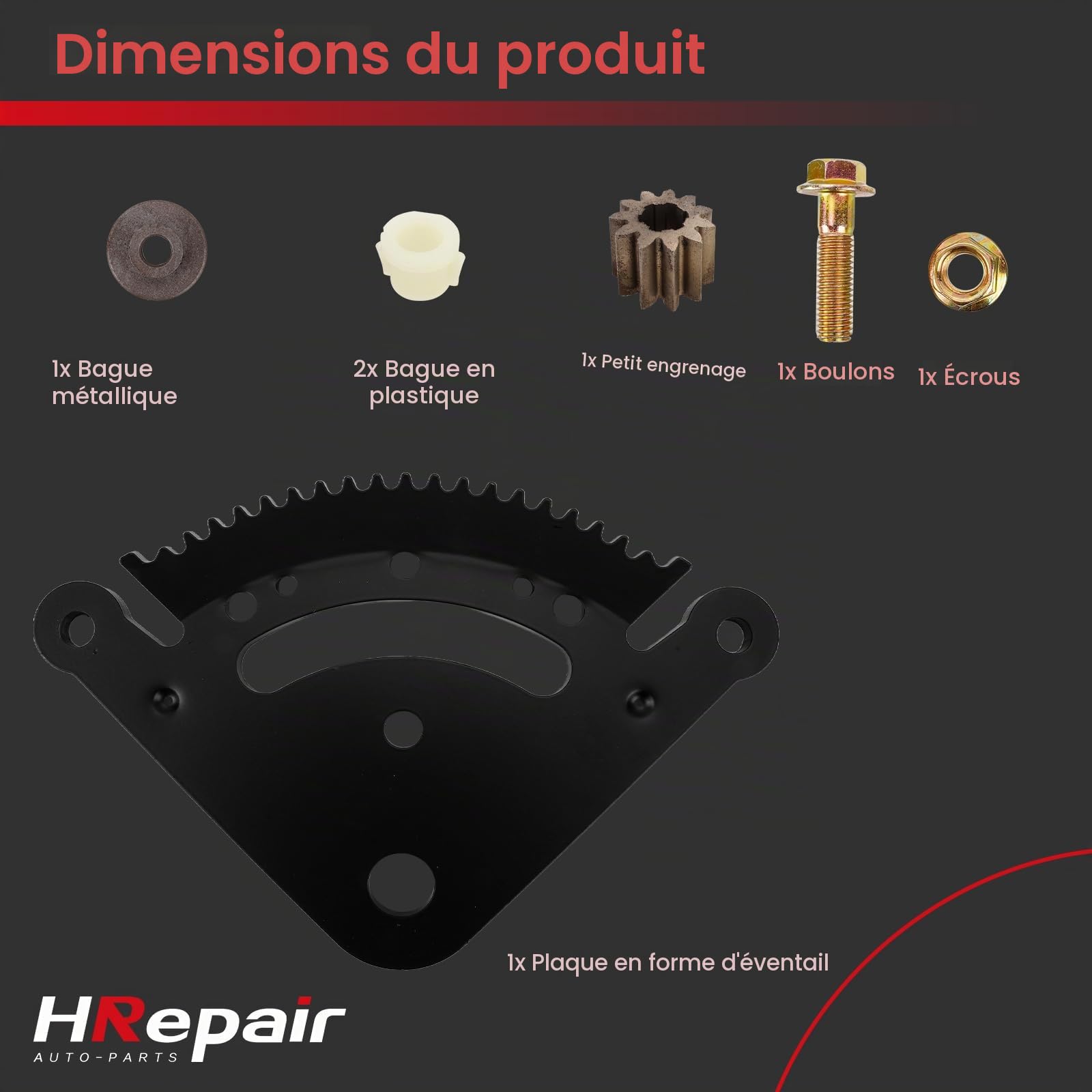 Kit de Reconstruction de pignon de Direction pour John Deere LA100 LA105 LA120 LA130 LA135 LA140 LA150 LA165, John Deere D Series Remplace # GX21924BLE, GX20053, GX20054, GX21994