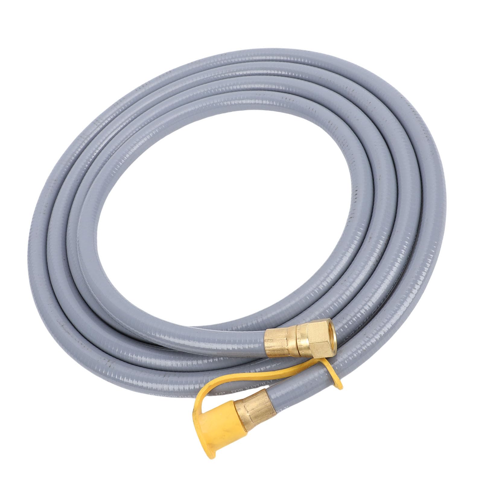 Kit de Conversión Gas 12 Pies, Manguera Gas con Conexión Rápida 1/2 Pulgada, Manguera Conversión Caucho Latón Gas para Parrilla RV, Barbacoa Horno Pizza Generador Calentador