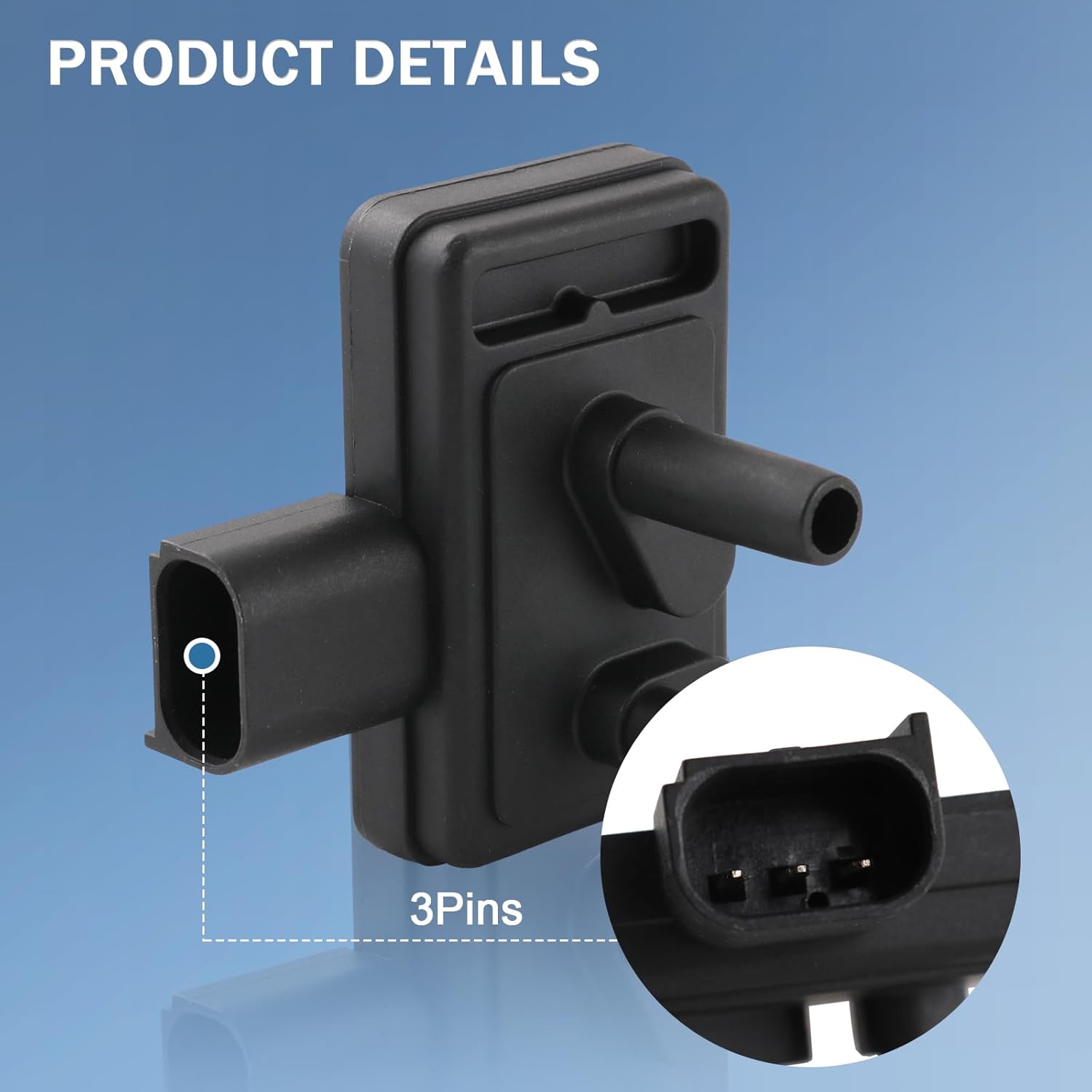 EGR vacuum solenoid valve vs63+DPFE4 EGR Valve Pressure Feedback Sensor replacement for 1997-2008 Ford Contour F150 E150 E250 E350 Escape Expedition Explorer Taurus Lincoln Blackwood Navigator Mercury