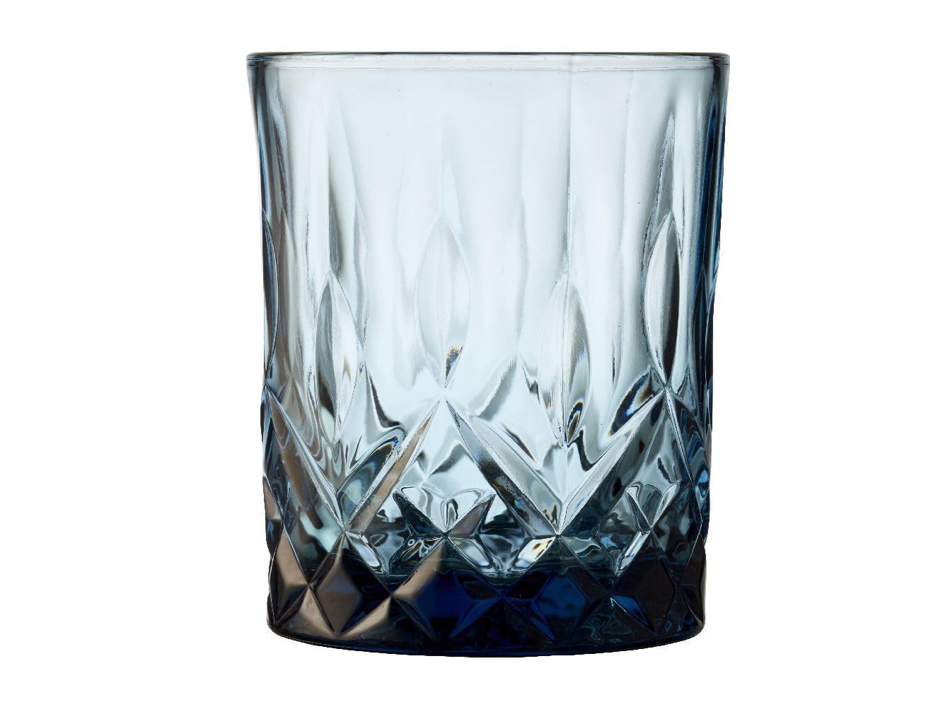 Lyngby Glas Sorrento Viski Bardağı 32 cl 4 Adet Mavi
