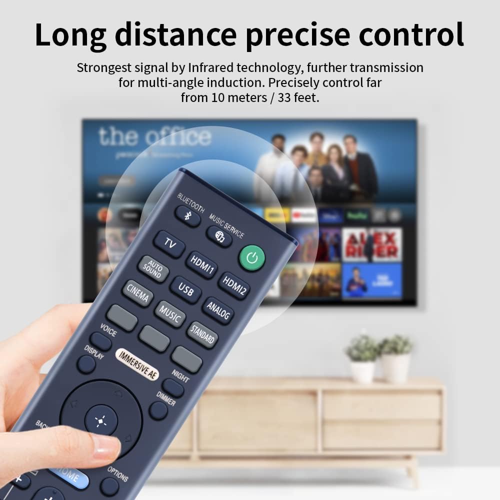 TÉLÉCOMMANDE DE REMPLACEMENT RMT-AH100U Pour Sony HT-CT180 SA-CT180 SA-WCT180 EUR 33,86 - FR