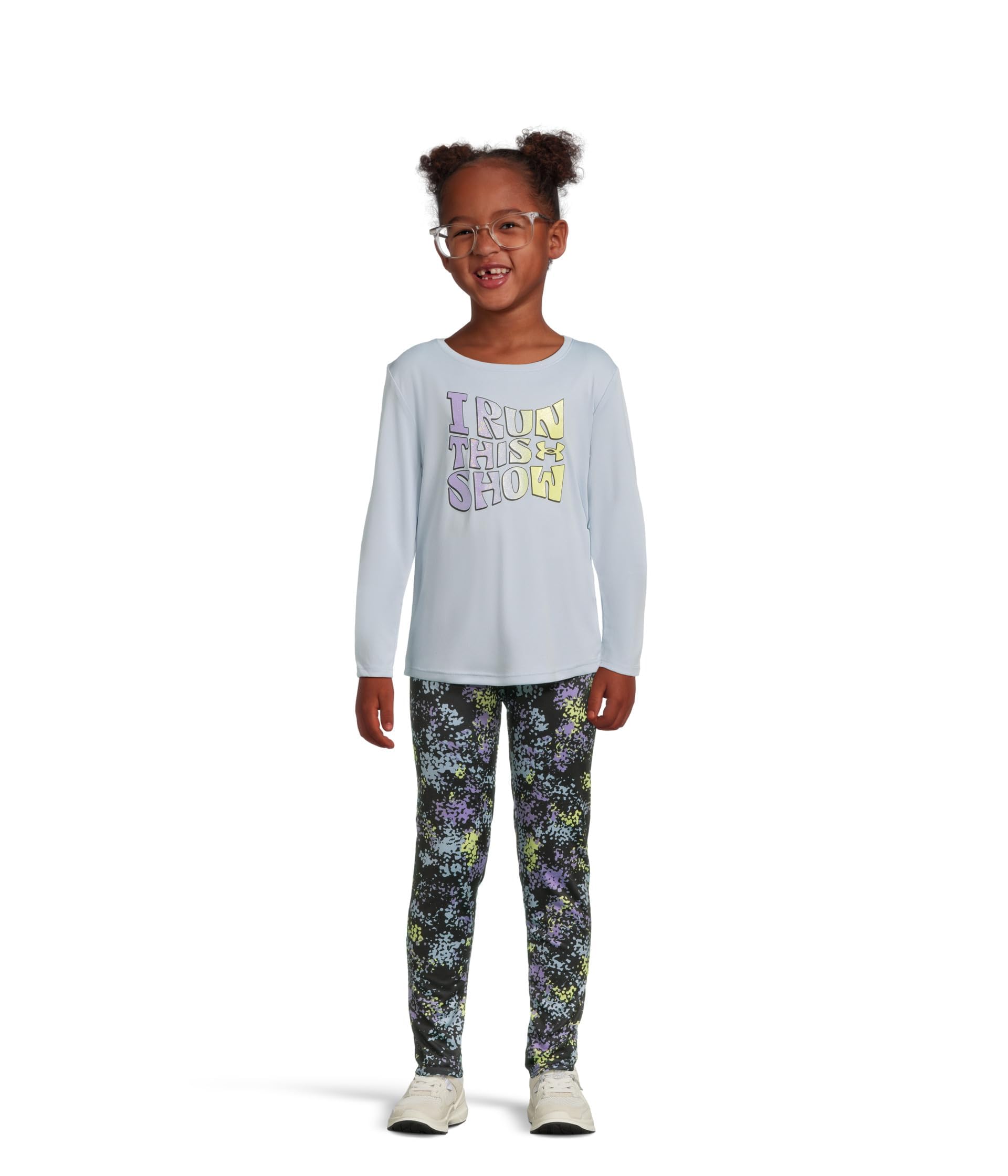 Under Armour Kids Printed LS Leggings Set (Little Kid)